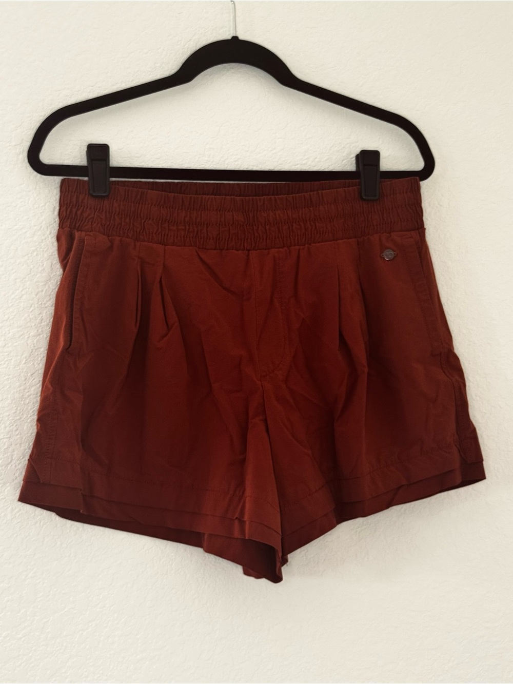 CALIA by Carrie Underwood Journey High-Rise Double Layer Hem Short Terracotta